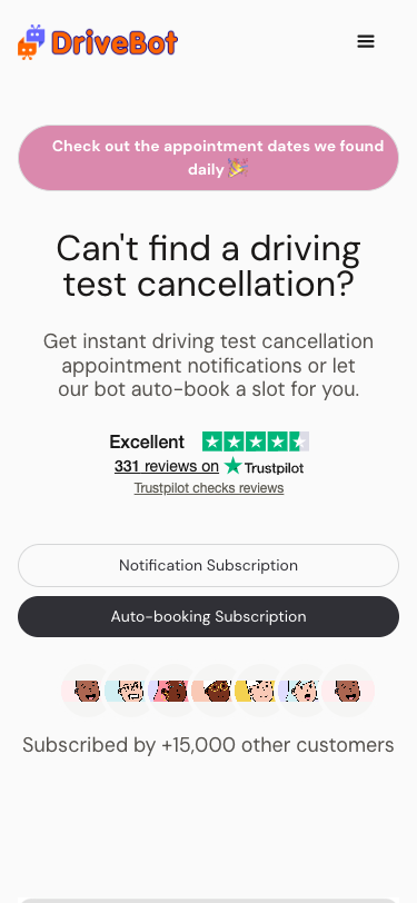 DriveBot mobile